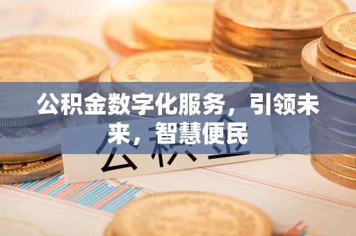 沾化公积金数字化服务，引领未来，智慧便民