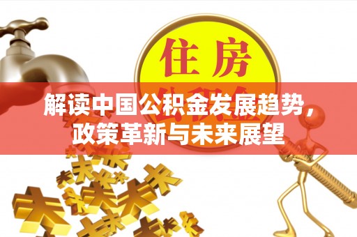 沾化解读中国公积金发展趋势，政策革新与未来展望