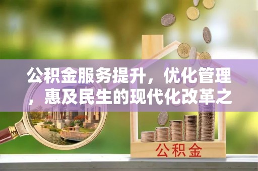 沾化公积金服务提升，优化管理，惠及民生的现代化改革之路