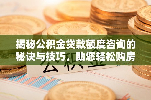 沾化揭秘公积金贷款额度咨询的秘诀与技巧，助您轻松购房！