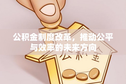沾化公积金制度改革，推动公平与效率的未来方向