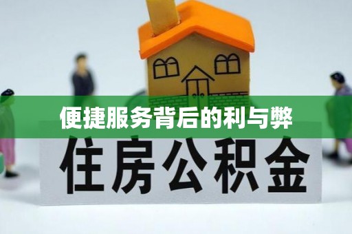 沾化便捷服务背后的利与弊